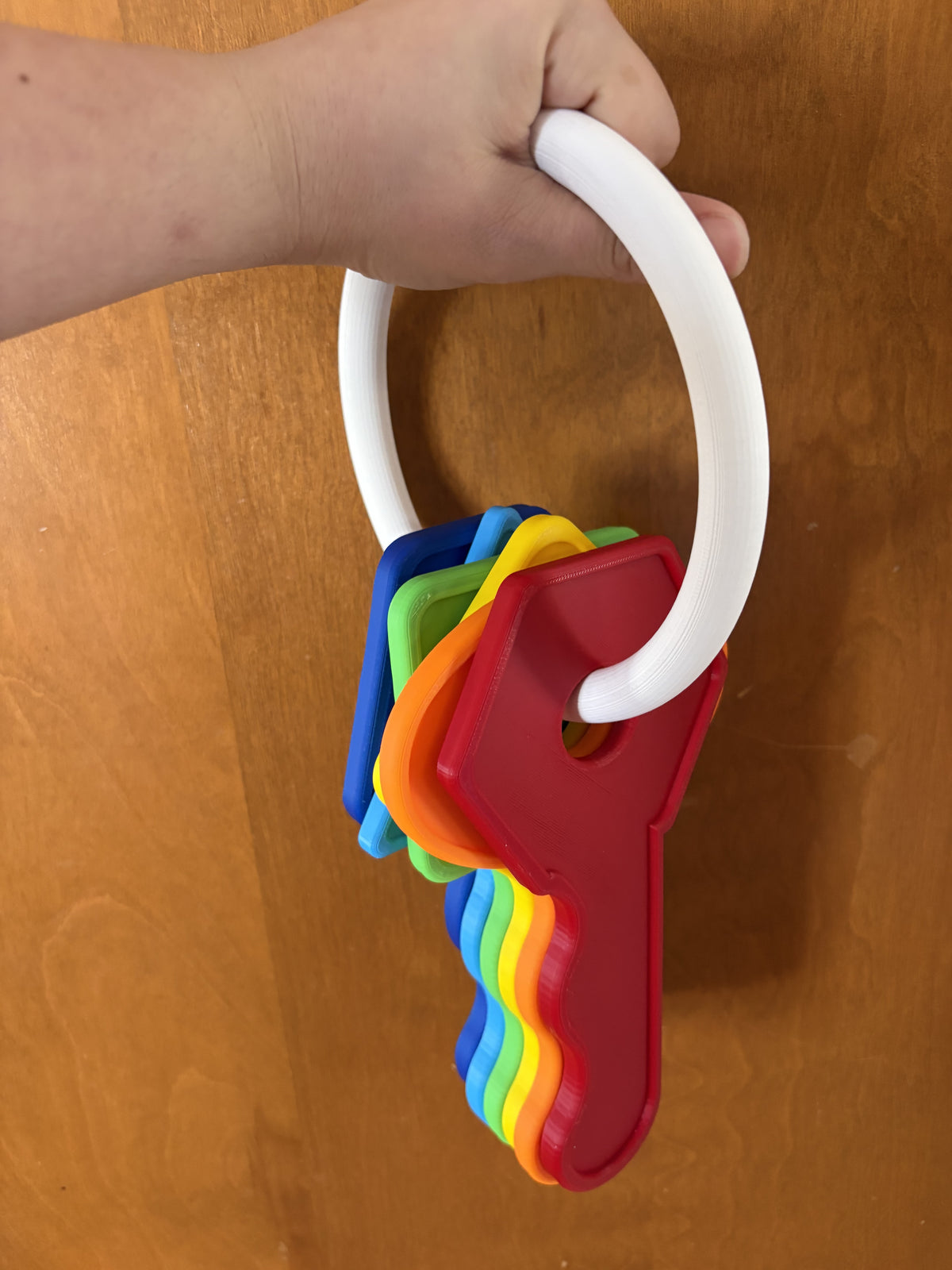 Giant Baby Toy Keys – Oversized Key Set, Nursery Prop