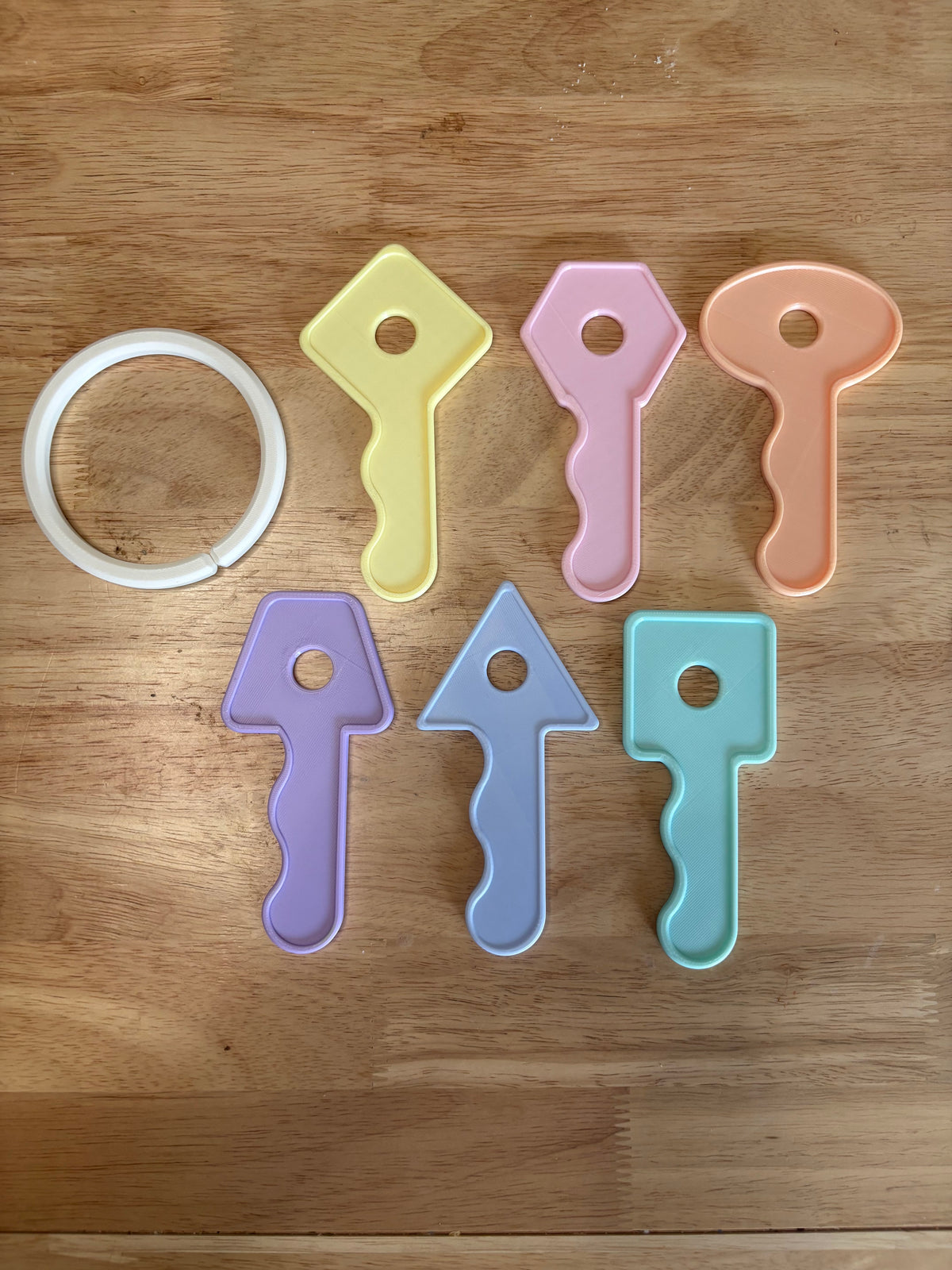 Big Baby Toy Keys – Big Key Set, Nursery Prop