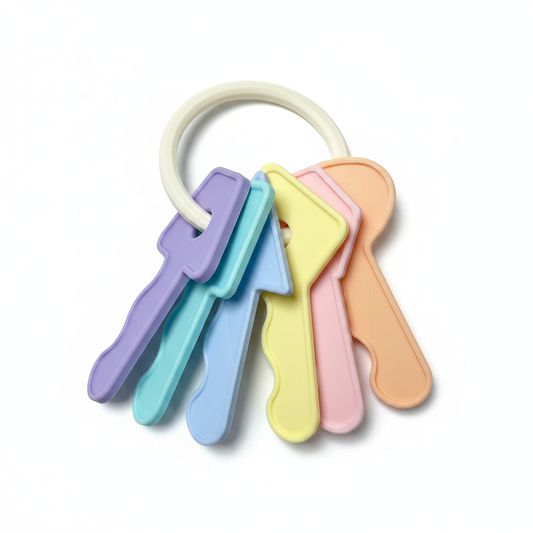 Big Baby Toy Keys Pastel