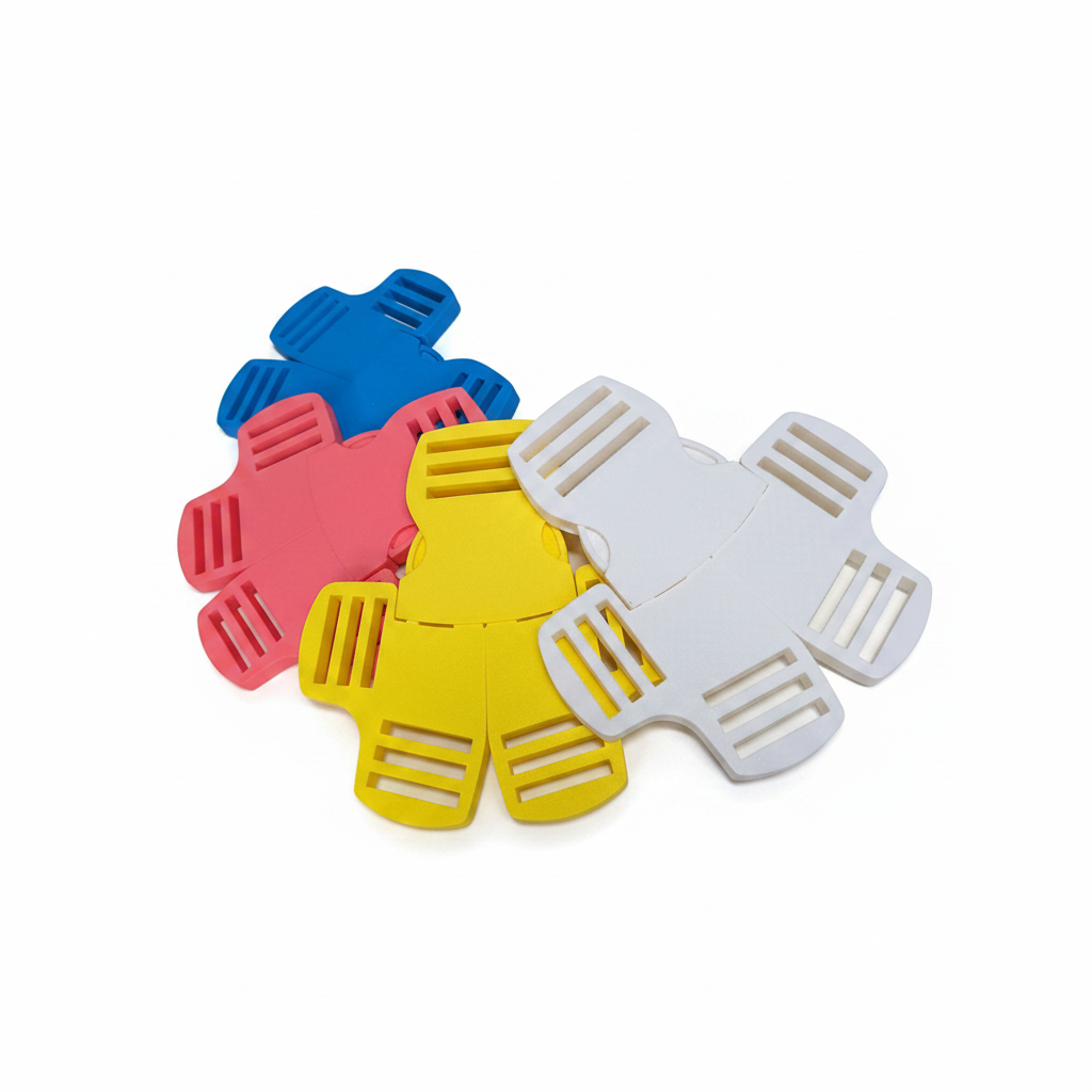 Colorful Buckles Stacked