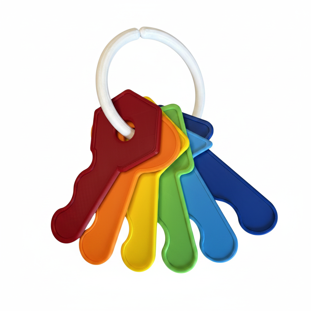 Giant Baby Toy Keys Primary